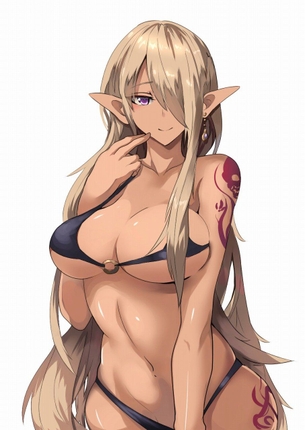 【2次】前髪で片目が隠れちゃってる女の子の可愛い二次エロ画像 その4【片目隠れ】