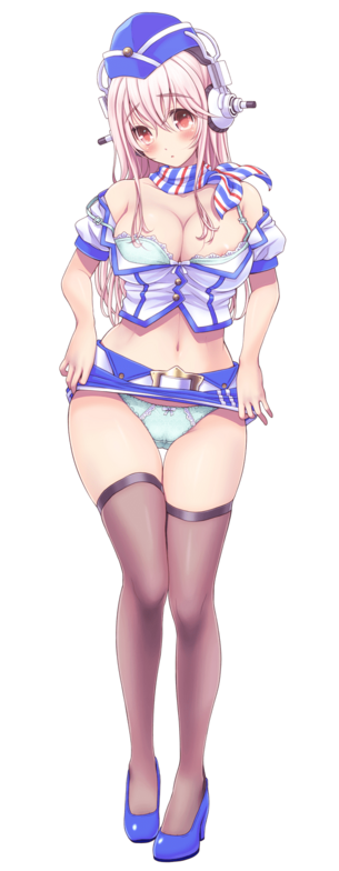 【コラ素材】『すーぱーそに子』ちゃんのエロコラに使える透過PNGエロ画像 その2
