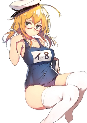【2次】スク水姿が眩しくて可愛い女の子の二次エロ画像 その21【スク水】