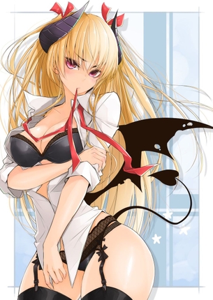 【2次】魅惑的で可愛い悪魔っ娘の二次エロ画像 その5【悪魔っ娘】