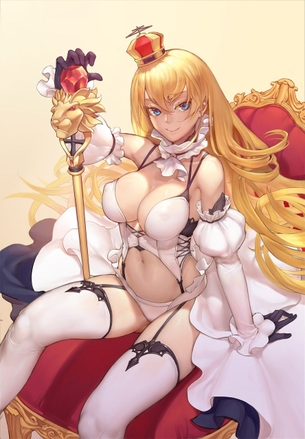 【2次】大人のエロさが増しちゃうガーターベルトを着用した女の子の二次エロ画像 その7【ガーターベルト】