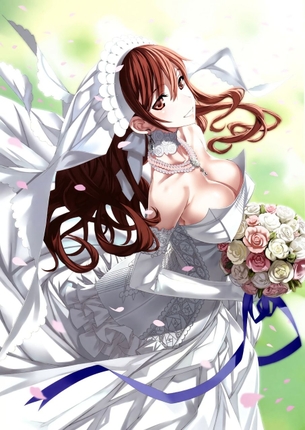 【2次】ウェディングドレス姿の女の子の二次エロ画像 その9【ウェディングドレス】