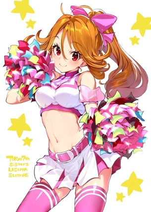 【2次】いろんなトコロが元気になっちゃう可愛いチアガールの二次エロ画像 その6【チアガール】
