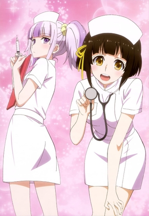 【2次】付きっ切りでいろいろ看病されたいナース服姿の美少女二次エロ画像 その6【ナース】