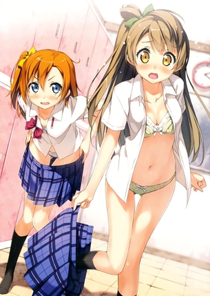 【着替え】こんなハプニングに遭遇したい！着替え中の女の子たち その3【2次元】