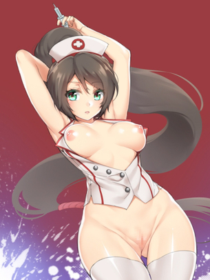 【2次】付きっ切りでいろいろ看病されたいナース服姿の美少女二次エロ画像 その14【ナース】
