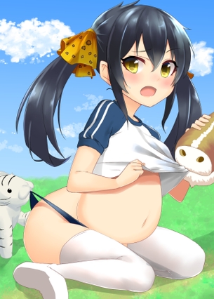 【ボテコラ】エロコラでボテ腹にされちゃったアニメやゲームのヒロインたち その23