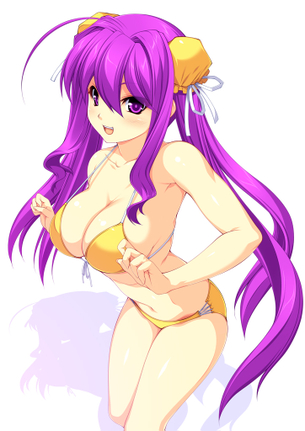 【2次】紫色の髪をした女の子の二次エロ画像 その7【紫髪】