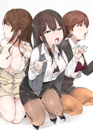 【二次エロ】OLさん風な女の子のエロ画像まとめ