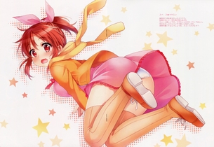 【2次】おパンツがチラ見えちゃってる パンチラ 美少女二次エロ画像 その4【パンチラ】