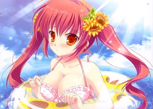 【水着】夏休みまで待てない！水着＆ビキニ美少女が観たいっ！その3【2次元】