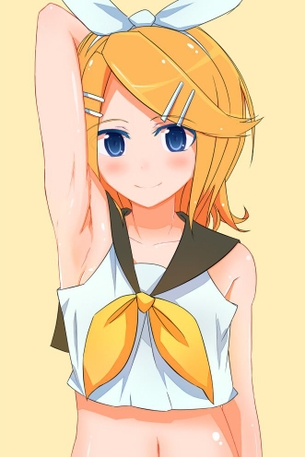 【腋】わきも性感帯！腋をみせてくれてるエロい女の子 その9【2次元】