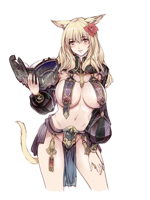 【FF14】ミコッテのエロ画像