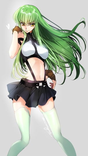 【2次】 ニーソックス を着用した美脚な女の子の二次エロ画像 その21【ニーソックス】