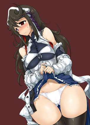 【2次元】えっちな娘のたくし上げエロ画像まとめ 70枚