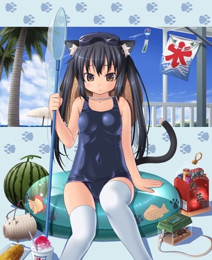 【スク水祭最終】夏も半分終わったし、スク水美少女でも鑑賞しますか！ その8【2次元】