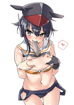 【二次エロ】スク水潜水艦の伊13＆伊14を姉妹丼で美味しく頂いちゃうエロ画像まとめ (艦隊これくしょん-艦これ-)