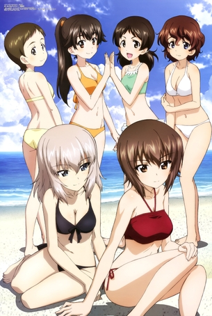 【ガールズ&パンツァー】ガルパンヒロインたちのエロ画像 第50弾