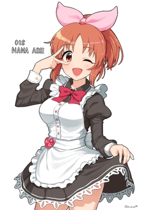 【2次】「アイマス」の 安部菜々 ちゃんの可愛い二次エロ画像【アイマス】
