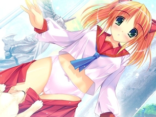 【ぱんつ】しましま？白？いや黒かなww美少女達のぱんつ画像 その8【2次元】