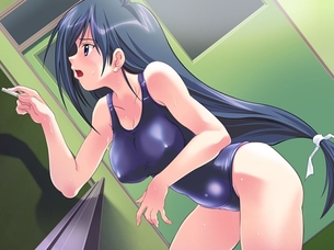 スク水がエッチな二次元女の子画像
