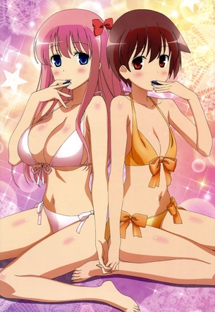 【二次・水着】デフォルトでエロい咲-saki-の水着画像を集めてみた その1