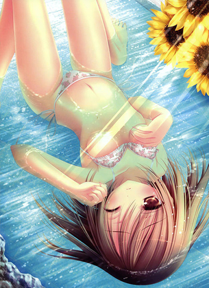 【二次・水着】堂々と女の子のカラダのラインを観察できる、水着エロ画像がたまらん・・・ その1