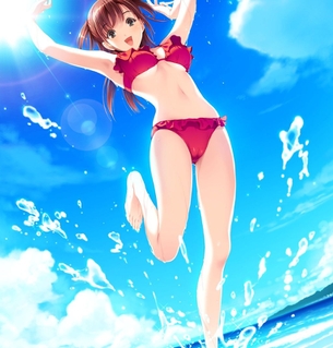 【二次・水着】厳選した美少女の水着エロ画像 その62