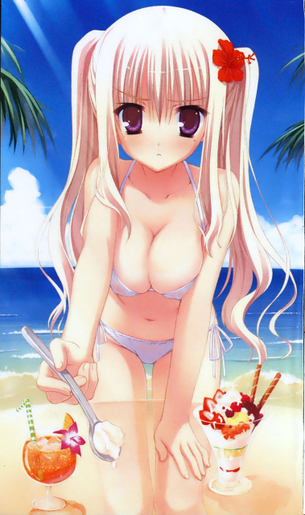 【二次・水着】厳選した美少女の水着エロ画像 その69