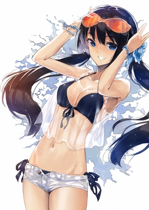 【二次・水着】厳選した美少女の水着エロ画像 その76