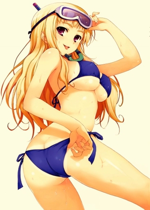 【二次・水着】厳選した美少女の水着エロ画像 その15
