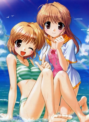 【二次・水着】厳選した美少女の水着エロ画像 その64