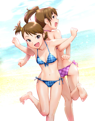 【二次・水着】アイドルといえば水着でしょ！？ アイドルマスターの水着画像 その4