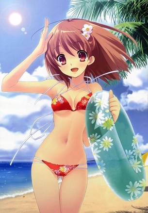 【二次・水着】厳選した美少女の水着エロ画像 その90