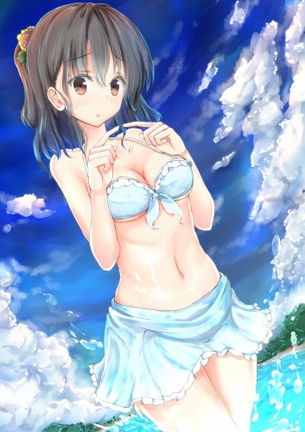 【二次・水着】厳選した美少女の水着エロ画像 その82