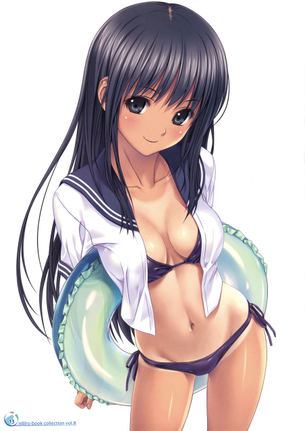 【二次・水着】厳選した美少女の水着エロ画像 その41
