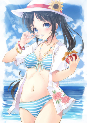 【二次・水着】厳選した美少女の水着エロ画像 その23