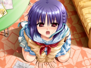 制服がエッチな二次元女の子