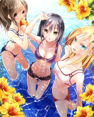 【二次・水着】もはや芸術！水着姿の美少女画像 その4