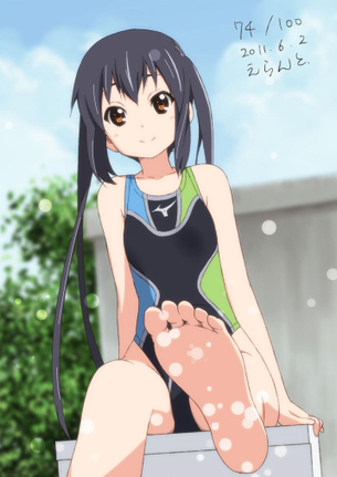 【二次・水着】みんな大好き！けいおん！の水着画像 その2