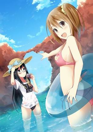 【二次・水着】厳選した美少女の水着エロ画像 その37