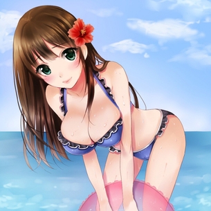 【二次・水着】眺めているだけで癒される水着姿の美少女画像 その1