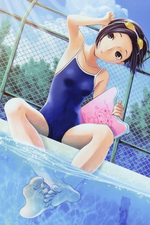 【二次・エロ画像】いまさらながらスクール水着って、カラダのラインがくっきりしちゃって興奮するよね・・・？ その2