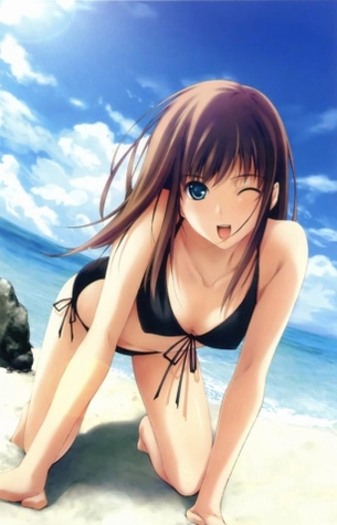 【二次・水着】海と水着と美少女と・・・ その2