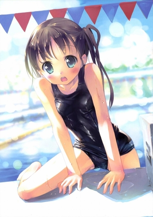 【二次・水着】夏休みだし、エロエロなスクール水着画像を大量更新しちゃうぞ☆ その6