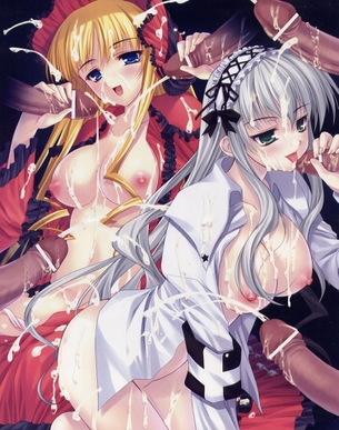 ザーメン好きな二次元女の子画像
