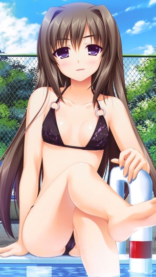 【二次・水着】厳選した美少女の水着エロ画像 その71