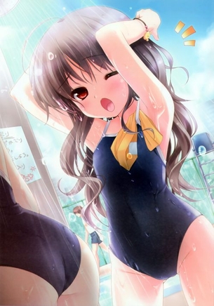 わきフェチの二次エロ画像で！
