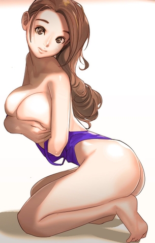 【2次】おっぱいを手で隠しちゃってる女の子の二次エロ画像【手ブラ】