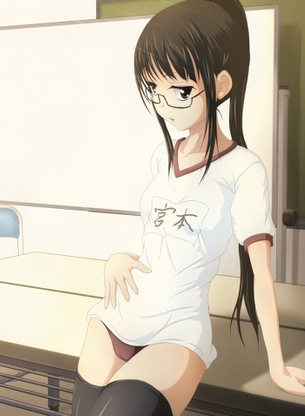 【2次】体操服姿の可愛い女の子の二次エロ画像 その16【体操服】